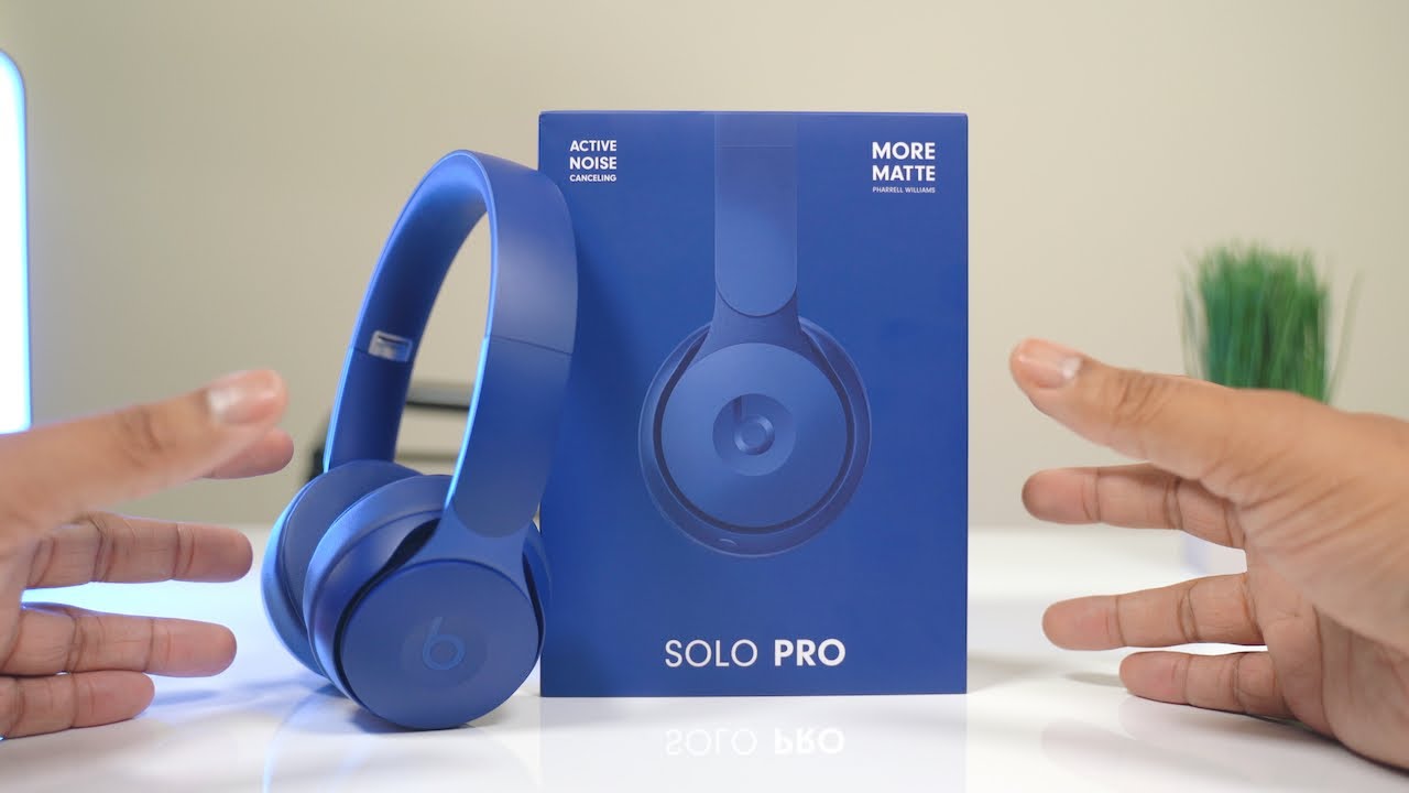 Beats Solo Pro Headphones Unboxing + First Impressions - YouTube