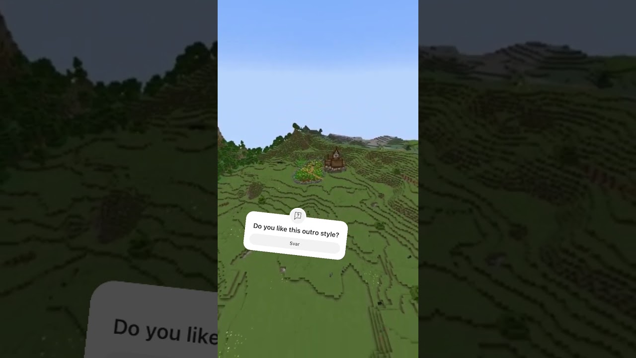 Do you like this outro style? #minecraft #gaming #editing #minecraftfarm #minecraftbuild #replaymod