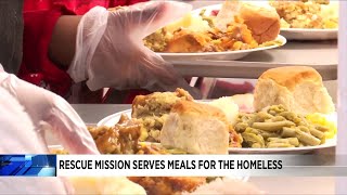 Rescue Mission serves grand feast for people in need