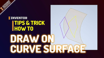 Inventor How To Draw On Curved Surface