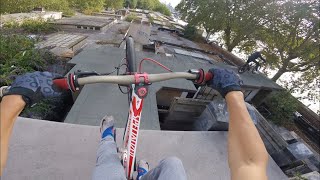 CRAZY ROOFTOP GOPRO POV RIDING!!