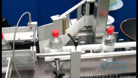 Palco presents the Model R320 Label Applicator - Water Bottle Labeling