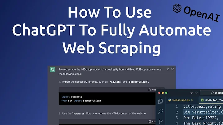 Automate Web Scraping with ChatGPT