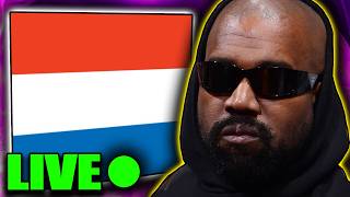 Ye LIVE @ Netherlands Night 1🔴 (Preshow)