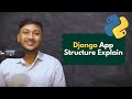 #10 django Free Course | Django App Structure | Python Web Framework - 2024