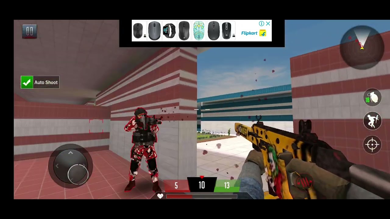 Commando strike green team vs red team