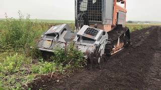 FAE Forestry Tiller SFM/PM-225 on CMI C-400L by gbequipmentinc 4,920 views 6 years ago 1 minute, 16 seconds