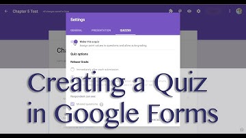Technology Tip of the Week - Creating a Quiz in Google Forms