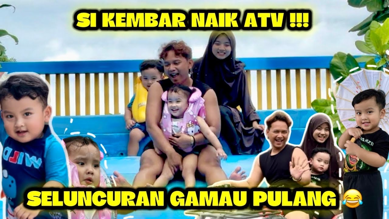 PENUTUPAN !!! SI KEMBAR MAIN KE JAMBOOLAND SEBELUM BULAN PUASA 😍