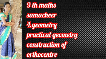 Learn with joje/9 th samacheer/4. Geometry/practical geometry/eg:4.13/construction of orthocentre