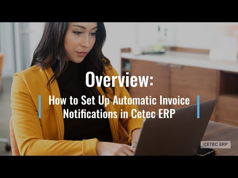 How To Send Automatic Invoice Notifications