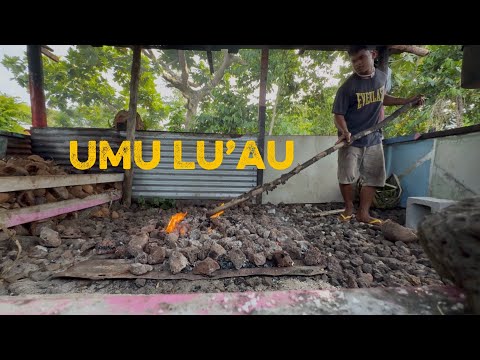 Let’s make a umu lua’u in Satuimalufilufi, Samoa 🇼🇸 