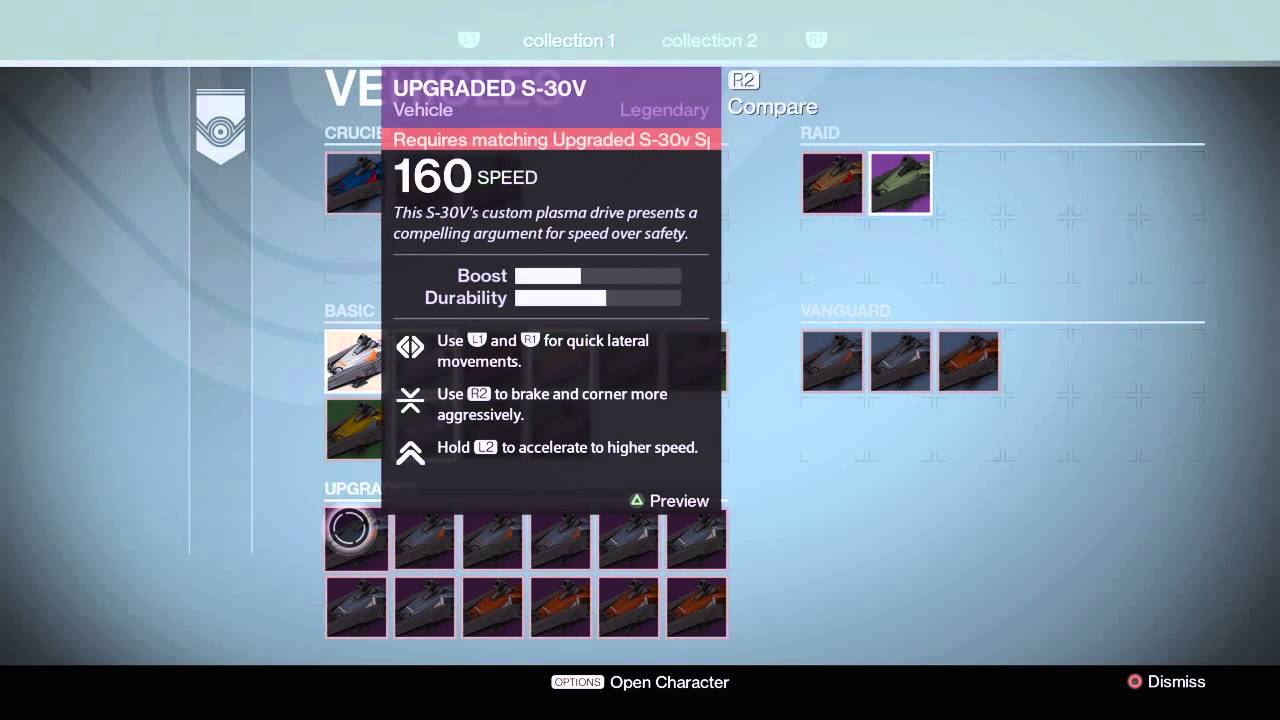 Destiny 2.0 Vehicles Kiosk (The Taken King) YouTube