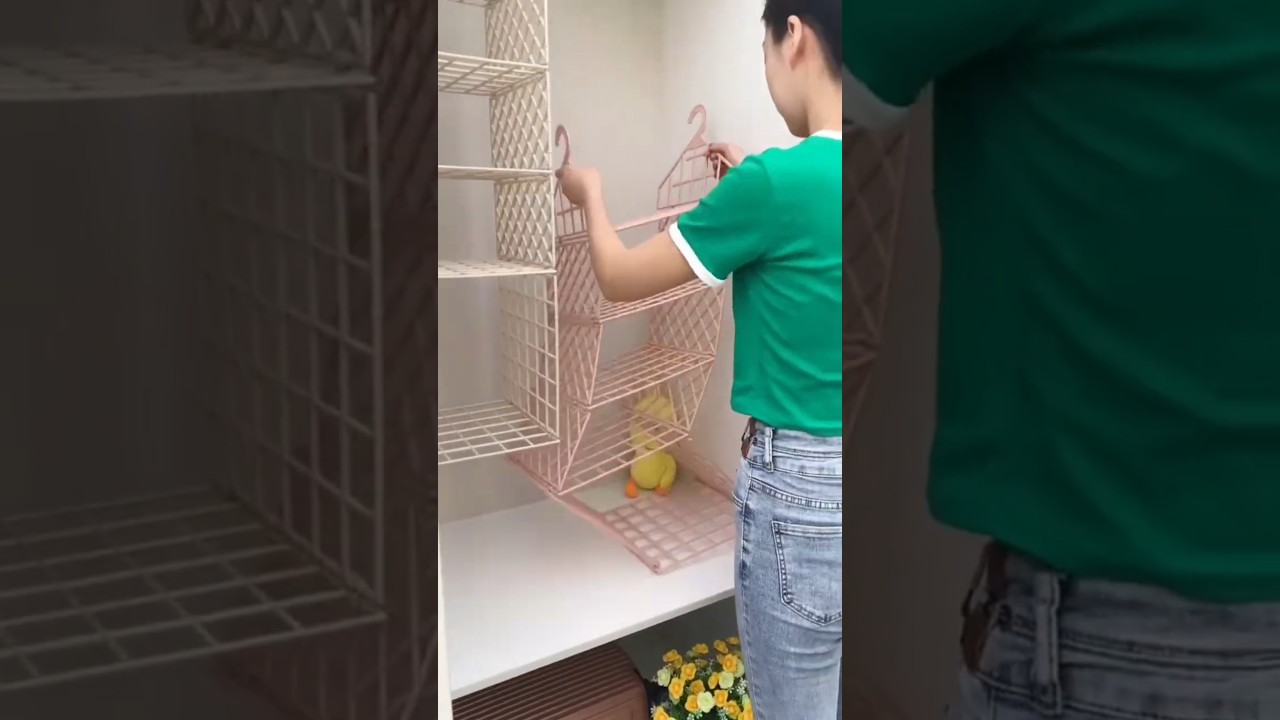 Foldable Hanging Rack for Wardrobe 