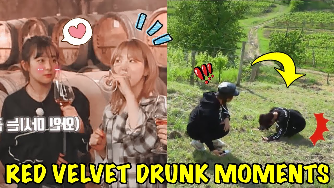 Red velvet Drunk Moments