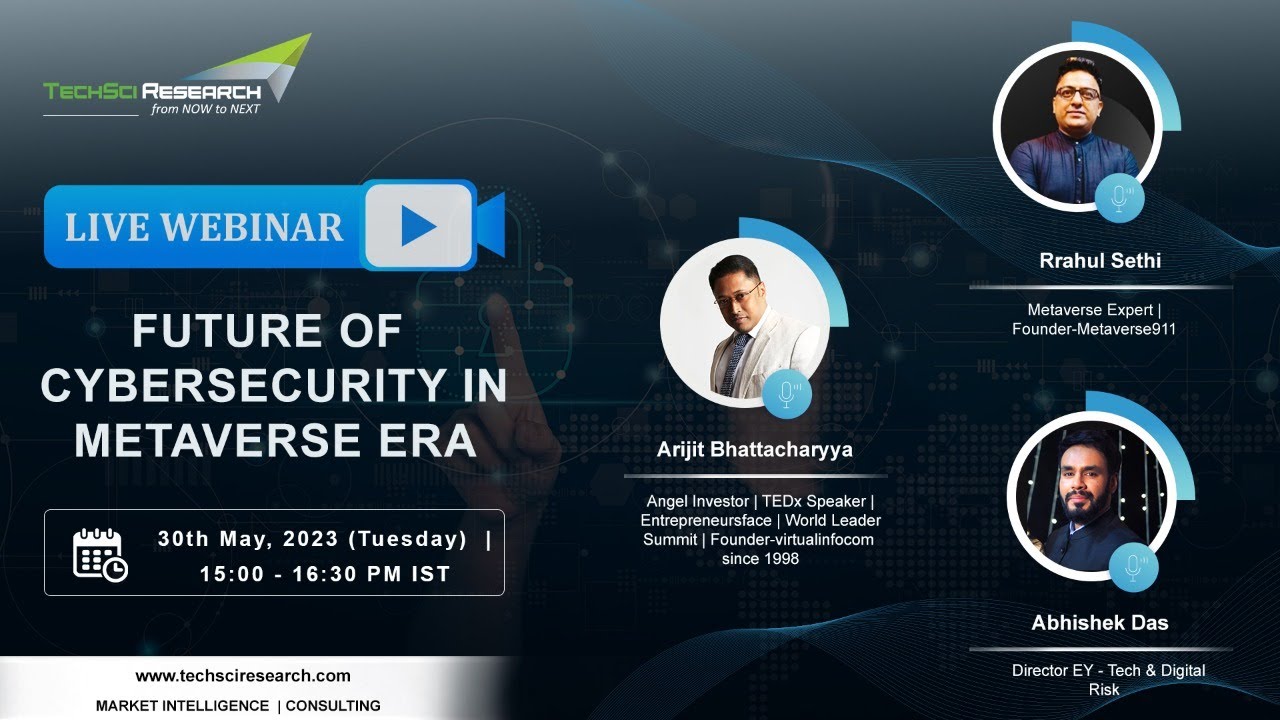 Webinar - Future of Cybersecurity in Metaverse Era - YouTube