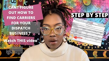 How to FIND CARRIERS on the FMCSA website?!| FREE FREIGHT DISPATCH TRAINING #FreightDispatching #WFH