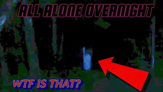 (Apperation Caught on Camera) ALONE in HAUNTED FOREST 3am Overnight “REAL GHOST SEEN”