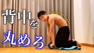 腹筋ローラーの正しいフォームと腰を痛めない方法【細マッチョ講座】