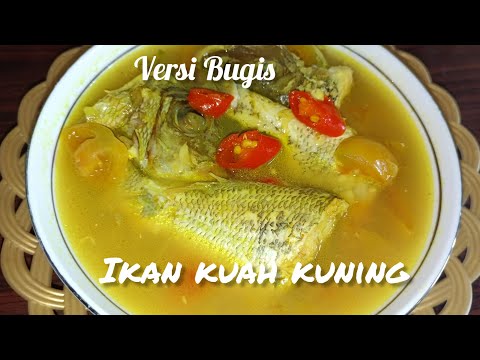 Resep Ikan Masak Kuning Bugis