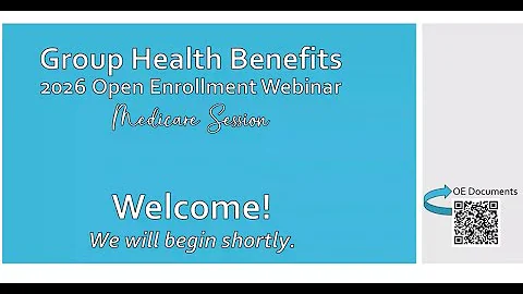2026 Open Enrollment Medicare Webinar