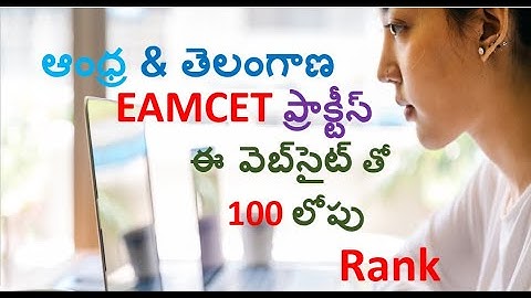 EAMCET 2022 or EAPCET 2022 best mobile app and website for practice tests and model papers