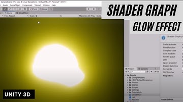 Glow Effect using Shader Graph Unity 3d