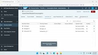 How to create Consumption Model in SAP Data Warehouse Cloud