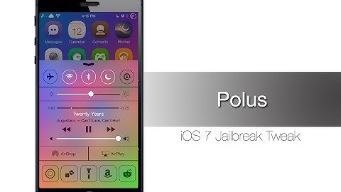 Polus: Cydia Tweak that customizes your Control Center - iPhone Hacks