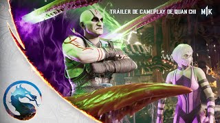 Mortal Kombat 1 -Tráiler Oficial Gameplay de Quan Chi en Español Latino.