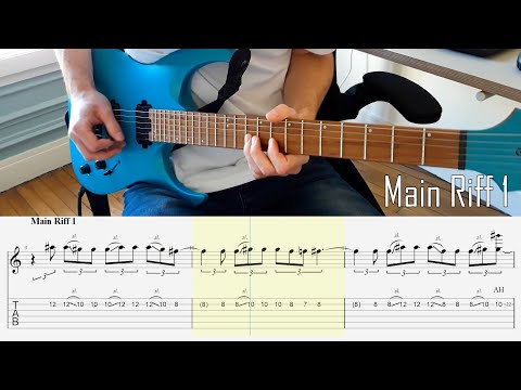 KALMAH - Hades Guitar Lesson w/ TABS