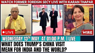 What does Trump's China visit mean for India and the world?