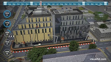 Recladding 4d construction sequence