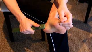 How To Use Fat-Stick On Foot - 01