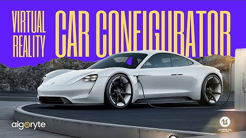 Unreal Engine 5 VR Car Configurator: Porsche Taycan on Meta Quest 3! 🏎️