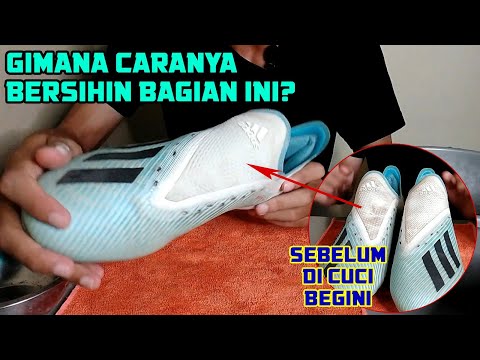 Cara AMPUH membersihkan bagian Knit/Colar sepatu sepak bola