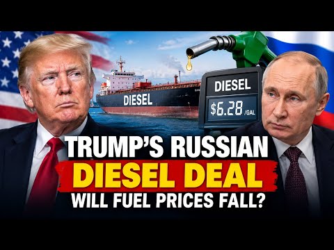Trump’s Russian Diesel Deal Sparks Backlash — Will Fuel Prices Fall?