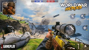 World War Heroes New Update Gameplay Walkthrough Part 1 (iOS, Android)