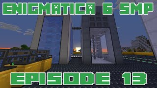 A Nuclear Reactor in Minecraft! (Enigmatica 6 SMP Episode 13)
