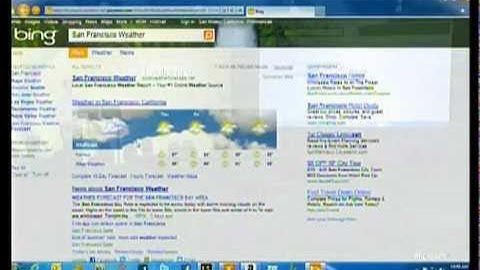 HTML5 Enhanced Version of Bing