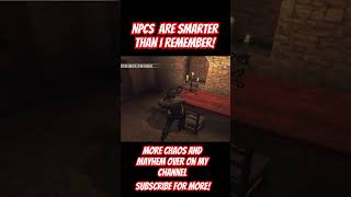 Since when were NPCs smart? #retrogaming #gaming #ps2classic #hitman #hitmanseries #ps2 #agent47