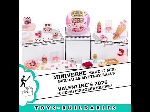 Miniverse Make It Mini: Valentine's 2026 *with Pinholes shown