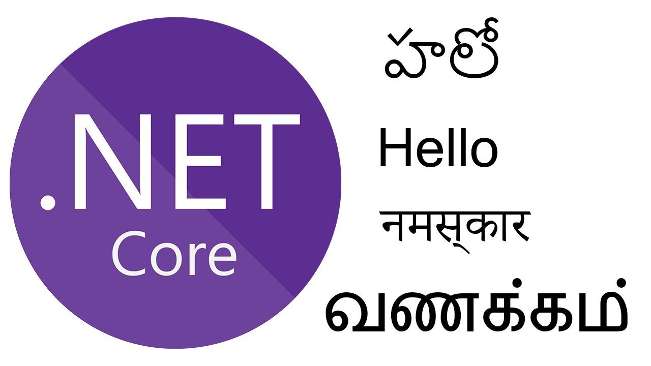 Learn .Net Core 3.x Web API Localization | Tamil - YouTube