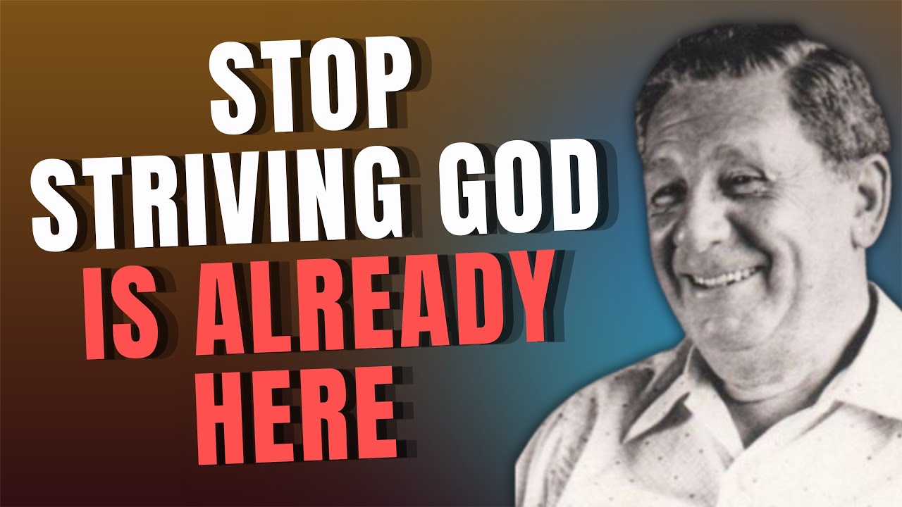 STOP STRIVING & REST IN GOD | THE SILENCE WHERE POWER IS REVEALED (Joel S. Goldsmith)