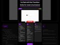 ✨ List Stack with View Transitions  #html5 #css3 #javascript