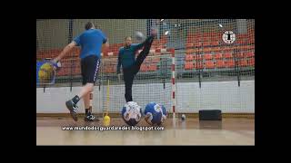 تدريب افضل حراس مرمى كرة اليد في العالم - Training the best handball goalkeepers in the world