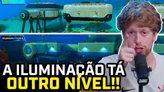 FLOW GAMES REAGE: COMPARAÇÃO de GRÁFICOS de SUBNAUTICA 1e 2!! #FGN