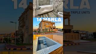 ☝🏻Triple Unit Corner House for Sale in Bahria Town Phase 8, Rawalpindi | 14 Marla | #realestate