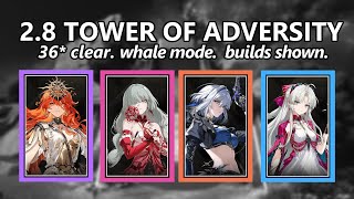 2.8 Tower of Adversity + Builds | S6 Augusta S6 Phrolova S6 Galbrena S6 Carlotta | Wuthering Waves