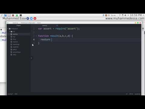 26  Node js API assertion